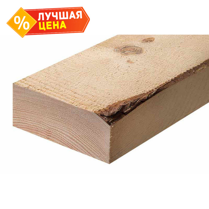 Доска обрезная естественной влажности 40х100х6000 сорт 3