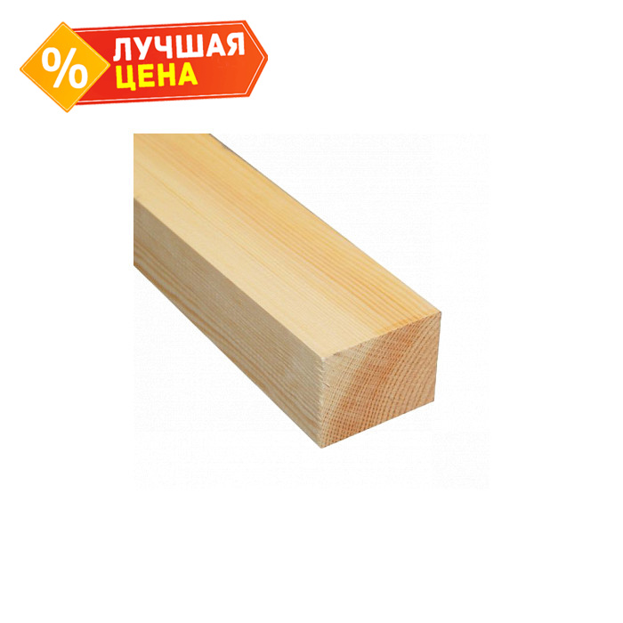 Брусок строганный сухой 40х80х2000 сорт 1